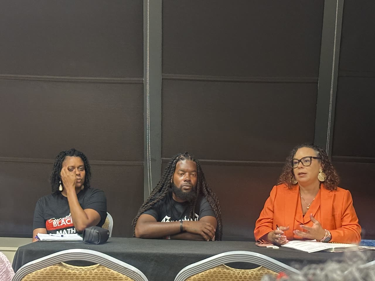 Expert panel discussing wealth building at the All-Black National Convention
