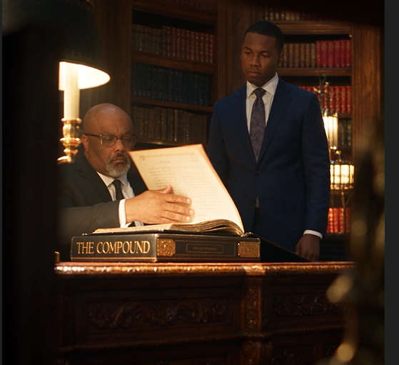 Scene from The Financial Godfather