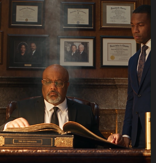 Scene from The Financial Godfather