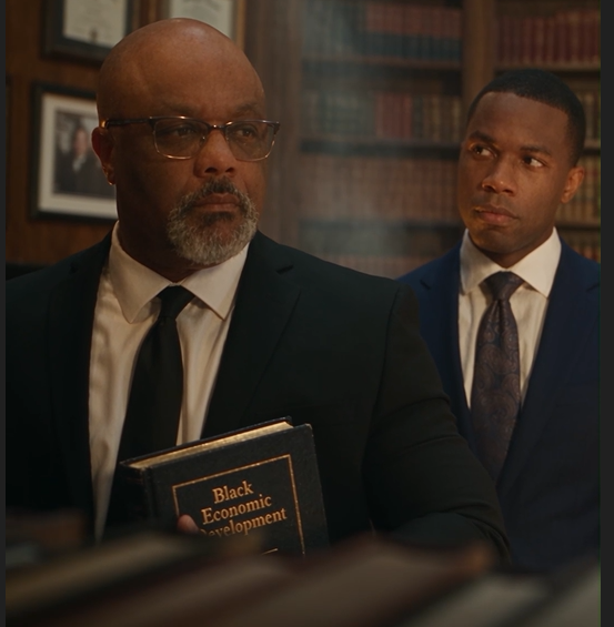 Scene from The Financial Godfather