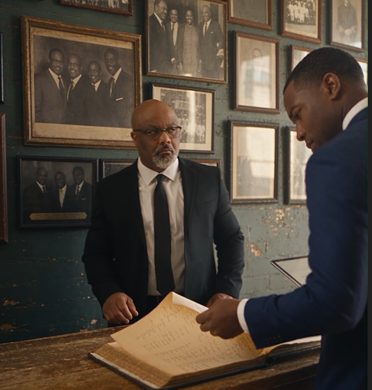 Scene from The Financial Godfather