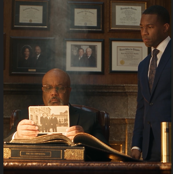 Scene from The Financial Godfather