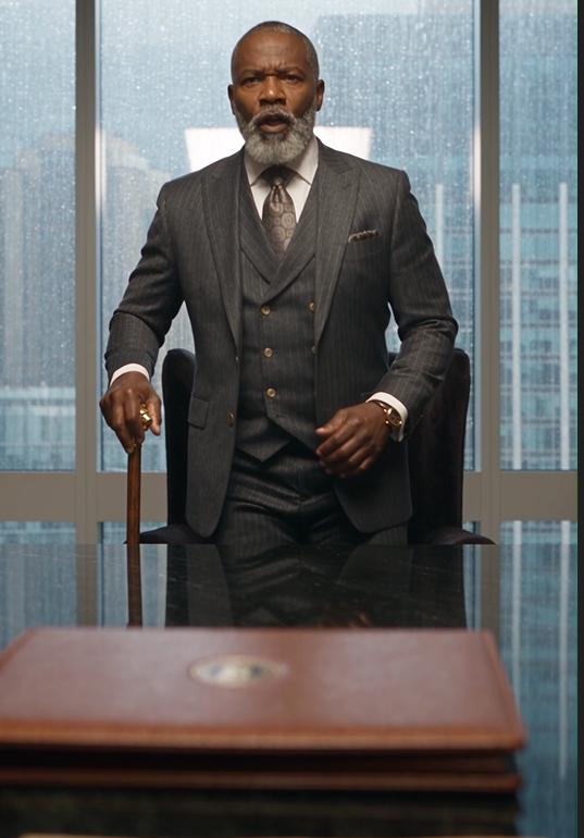 Scene from The Financial Godfather