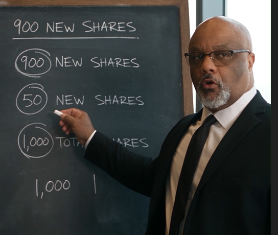 Scene from The Financial Godfather