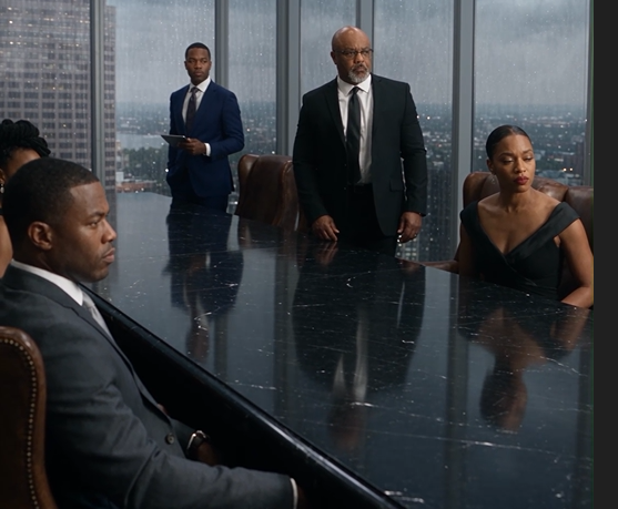 Scene from The Financial Godfather