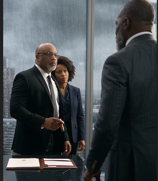 Scene from The Financial Godfather